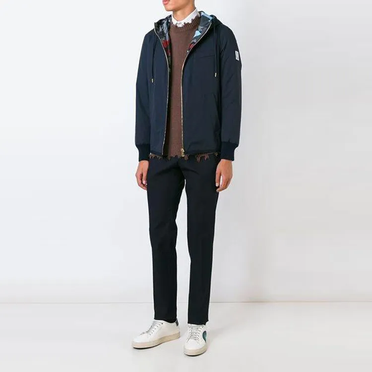 Moncler Jackets Men Dark Blue-7