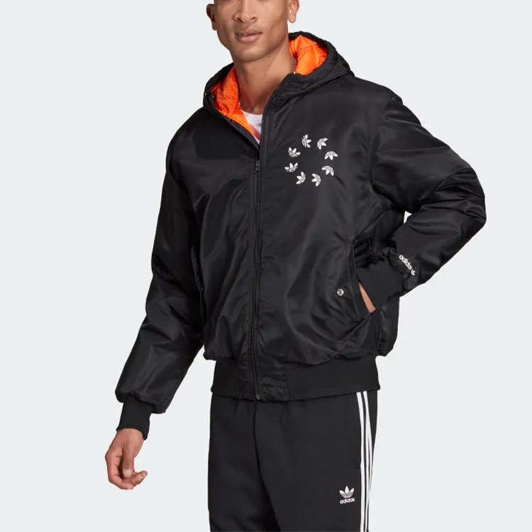 Adidas Originals BOLD BOMBER Puffer Jacket Men's Black-3