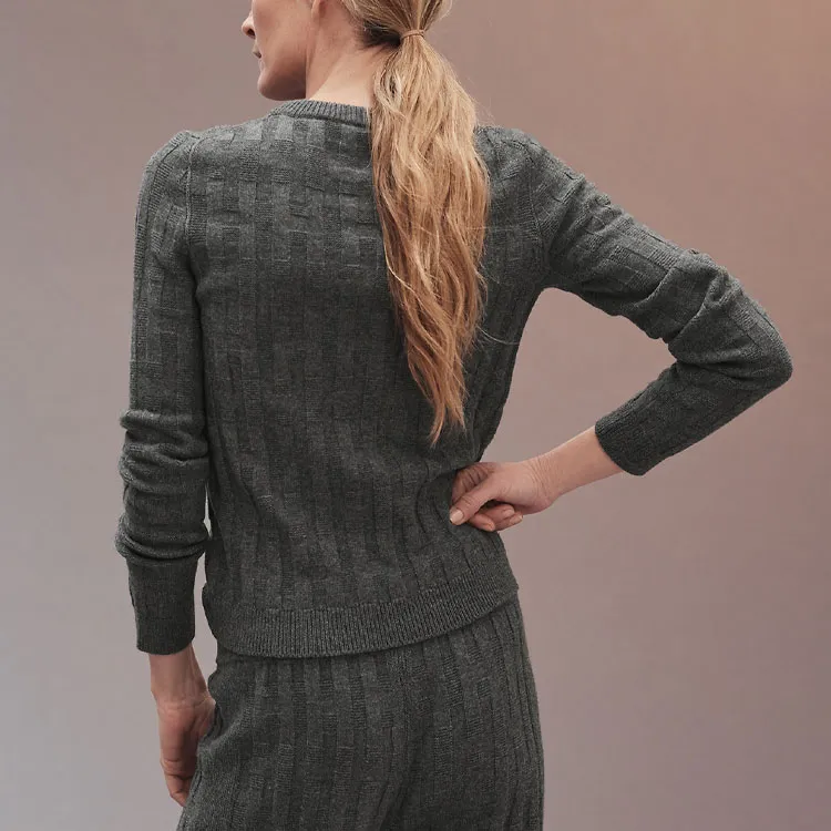 HERMES FW21 Sweater Women's Gray-2