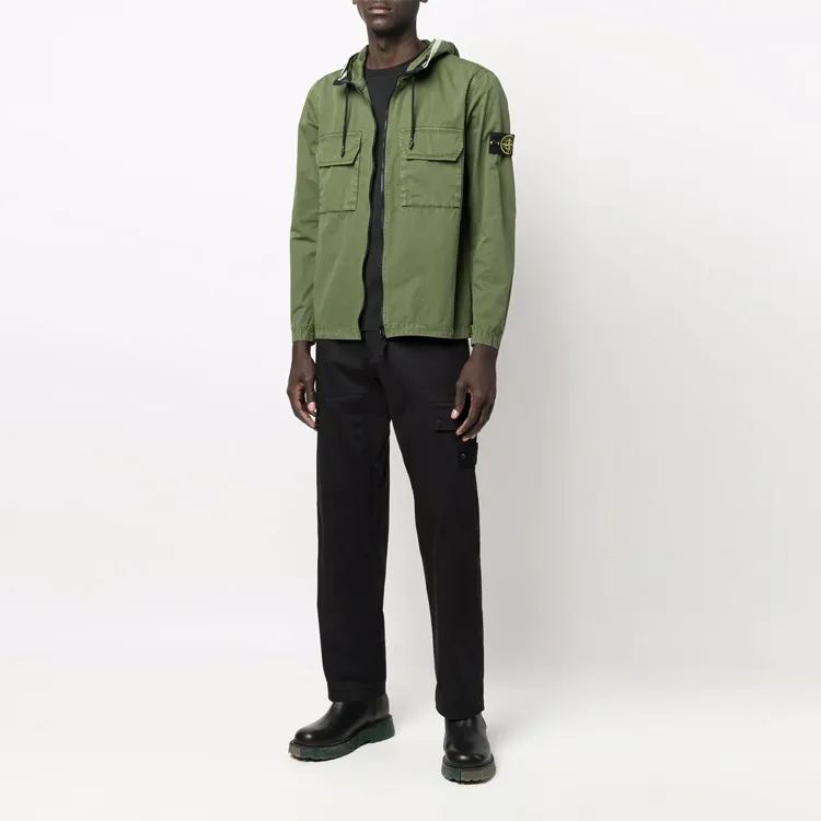 STONE ISLAND Jackets Men Green-3
