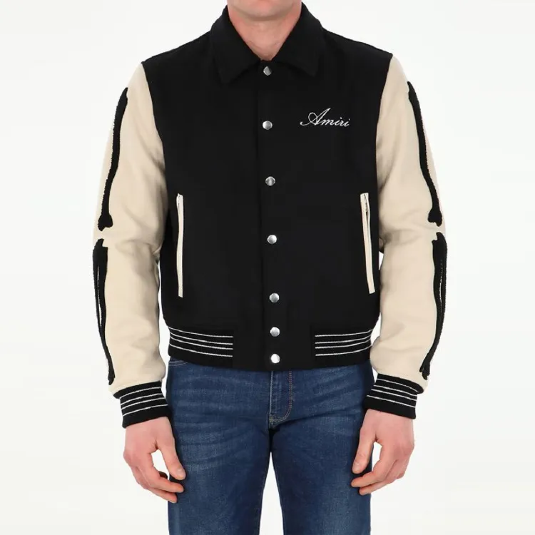 AMIRI Bones Varsity Jacket-2