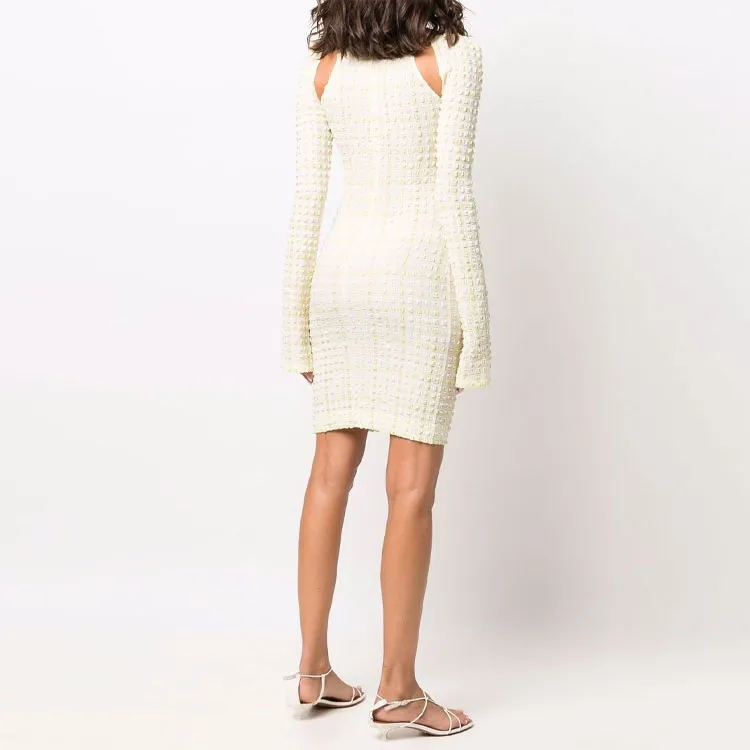 NANUSHKA Long-Sleeved Dresses Women's Beige-2