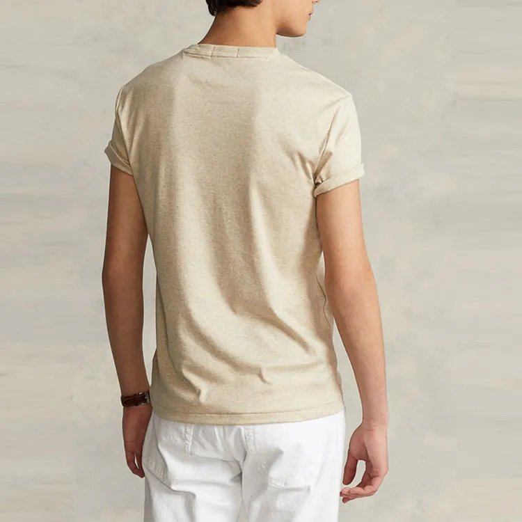Polo Ralph Lauren SS22 T Shirt Men's Beige Yellow-2