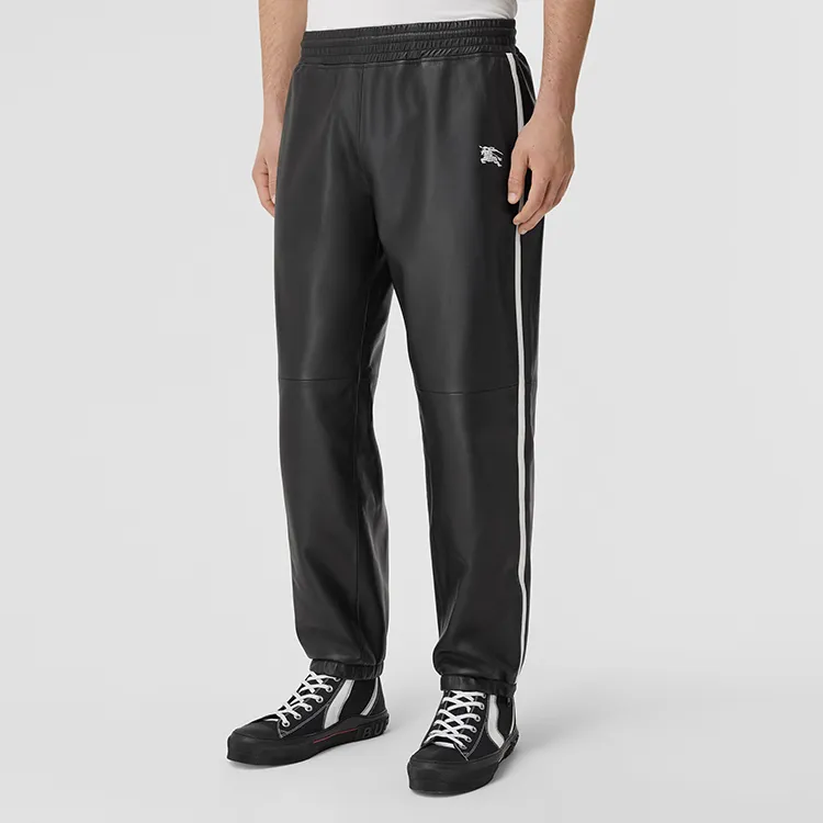 Supreme X Burberry Contrast Stripe Lambskin Jogging Pants Burberry Exclusive-3