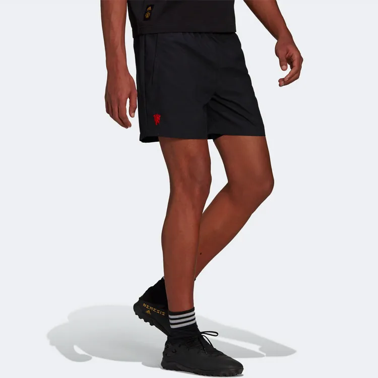 Adidas MANCHESTER UNITED THEATRE OF DREAMS Casual Shorts Men Black-1
