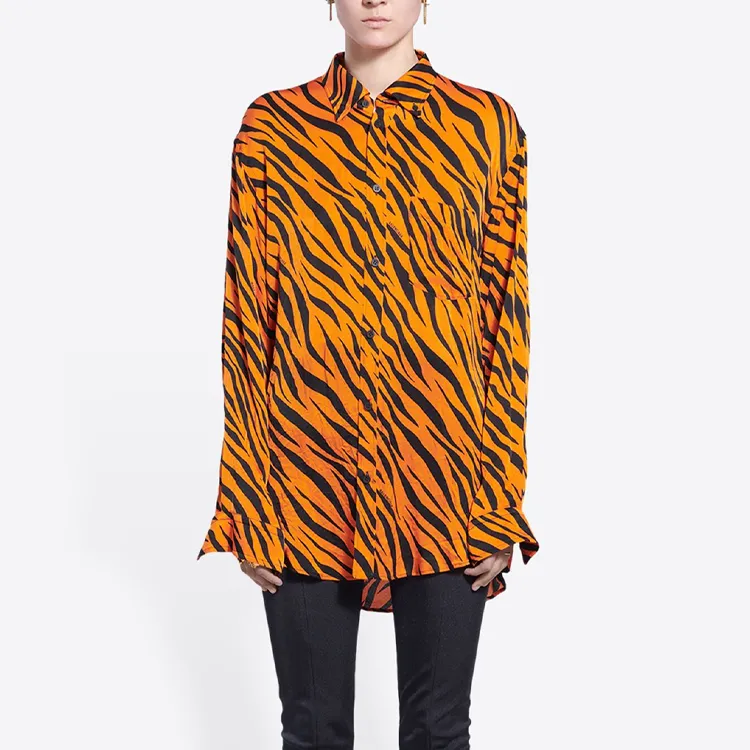 Balenciaga Shirts Women's Orange-2