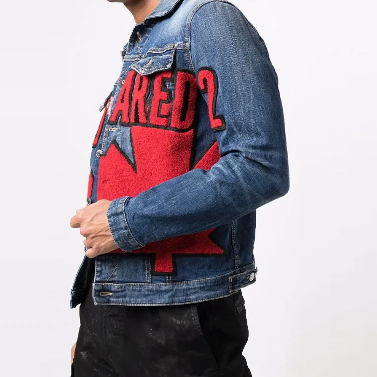 DSQUARED 2 Denim Jackets Men Blue-3