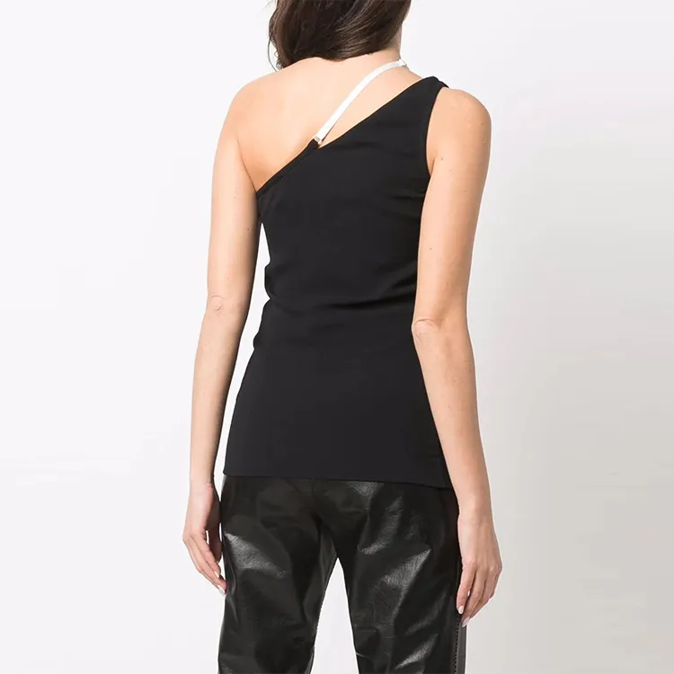 Givenchy One Shoulder Cut Out Top-2