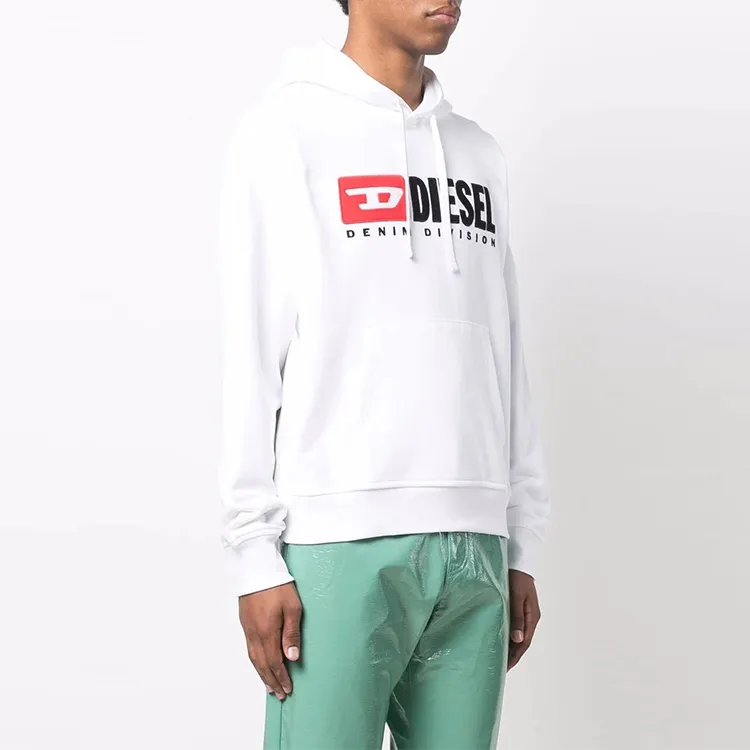 DIESEL S Boxt Logo Printed Hoodie-2