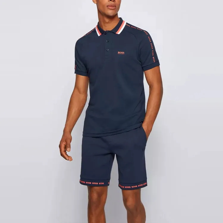 HUGO BOSS SS22 Polo Shirt Men's Marine Blue-2
