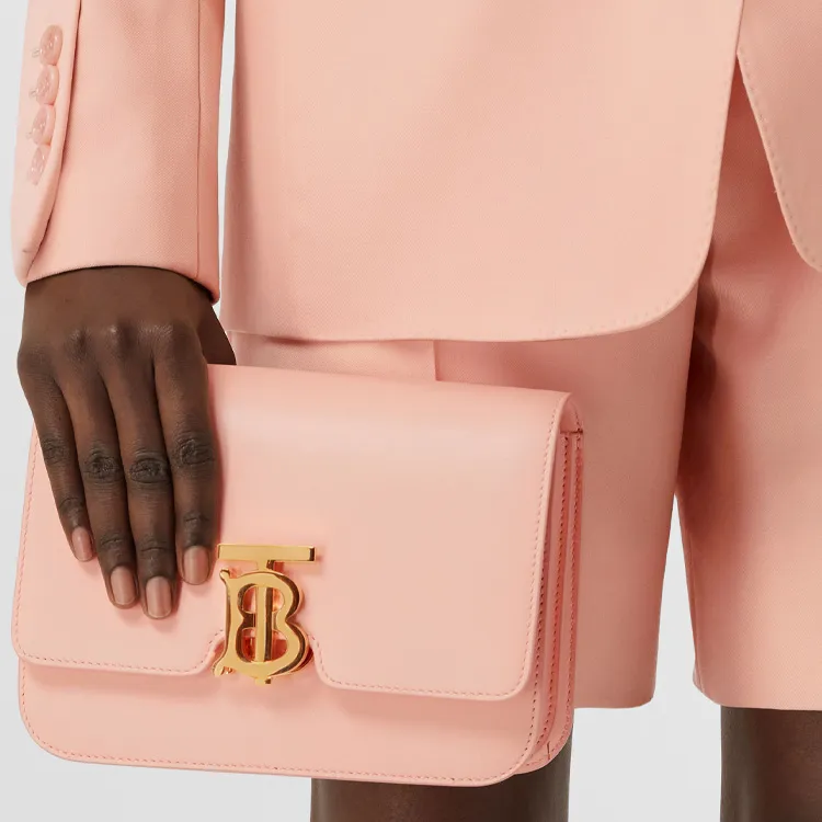 Burberry Leather Crossbody Bag, Shoulder Bag Women's-5