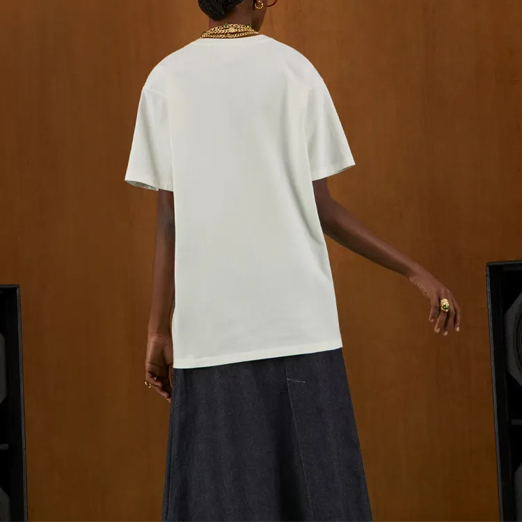 GUCCI Love Parade Oversized T shirt White-5