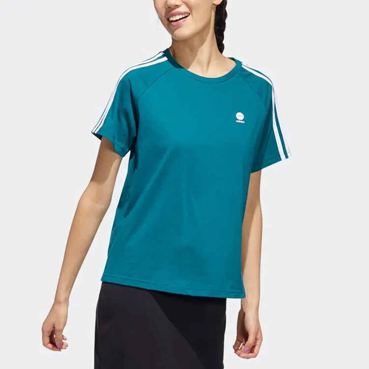 Adidas Neo T Shirt Women's Water Duck Green-2