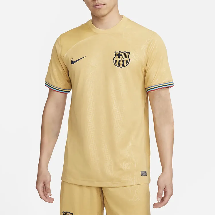 Nike Soccer Jerseys Men Yellow-2