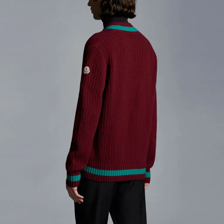 Moncler Sweaters Men Red-3
