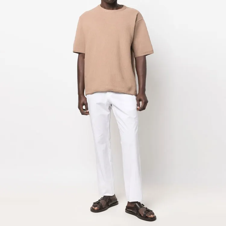 MALO SS22 Casual Pants Men's White-1