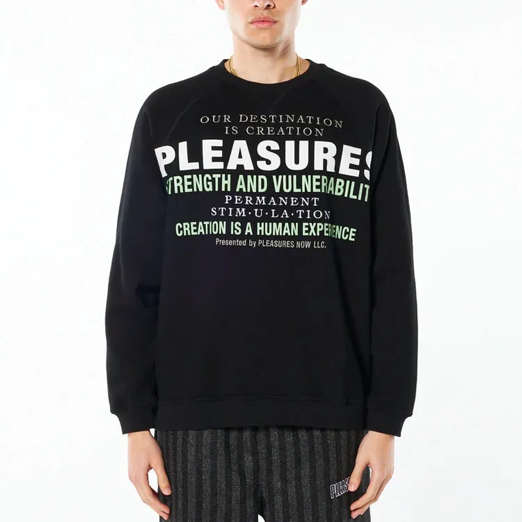 PLEASURES Permanent Crewneck-2