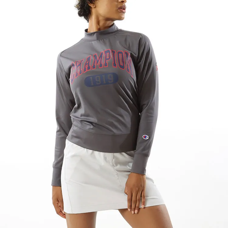 Champion SS22 Mock Two Piece Long Sleeved T Shirt Japan Version Women's-4