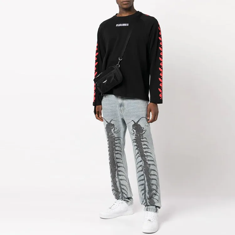 PLEASURES Pb Raglan Long Sleeve-1