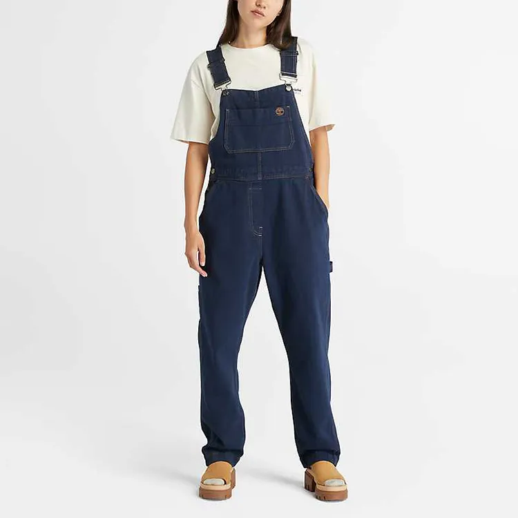 Timberland Overalls Women's Denim Blue-2