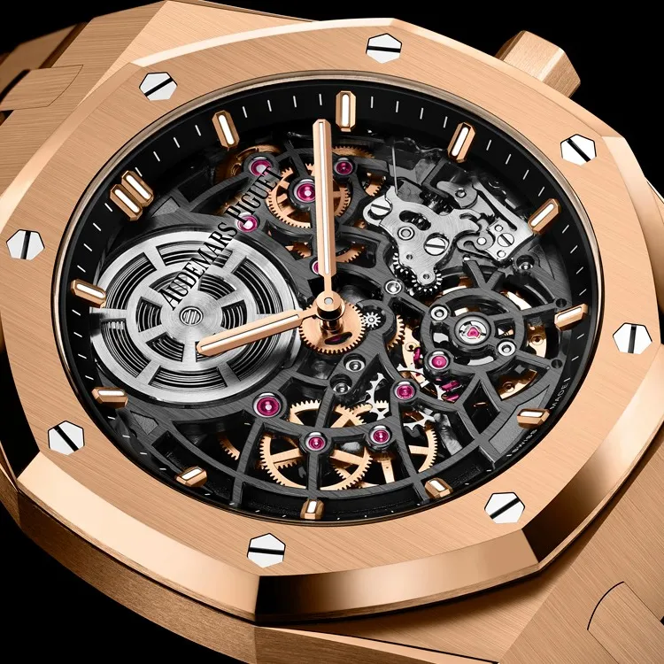 AUDEMARS PIGUET ROYAL OAK Collection Automatic Mechanical Movement Men's Watches Watch 39mm Cut Out Dial-5