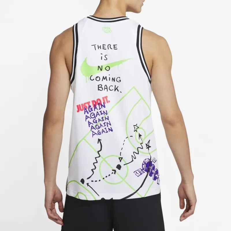 Nike Basketball Jerseys Men's White-3
