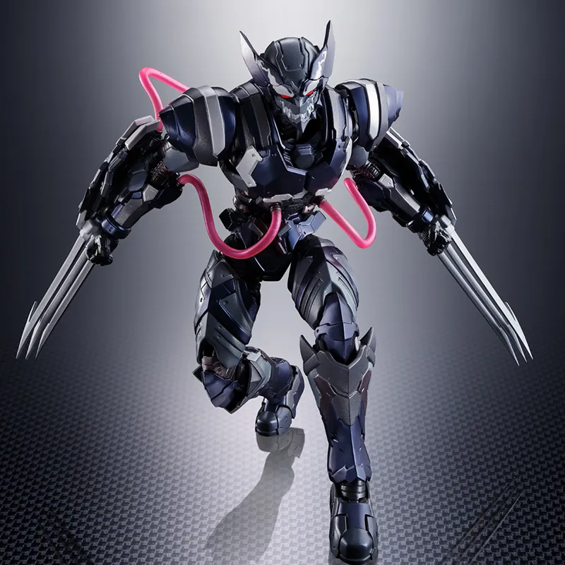 BANDAI The Wolverine S.H.Figuarts Mobile Avenger Venom Symbiote Action Figures 16cm-1