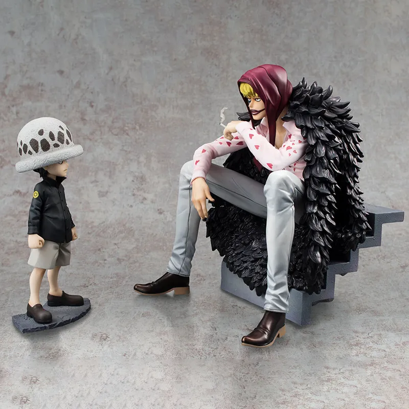 MegaHouse One Piece Character Pop Limited Edition One Piece Kizaru And Luffy Scale Figures Reissued Version-2