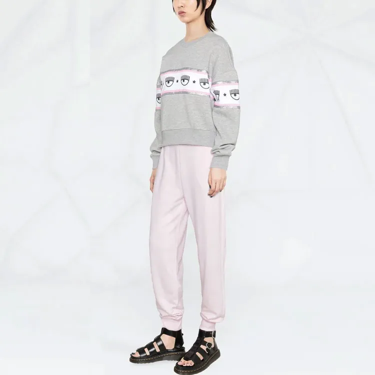 CHIARA FERRAGNI Sweatshirts Women's Gray-3