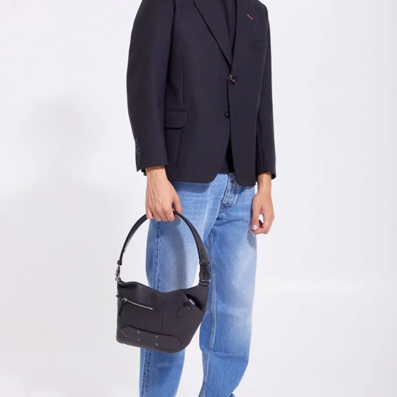 Maison Margiela Four Stitch Zipped Shoulder Bag-4