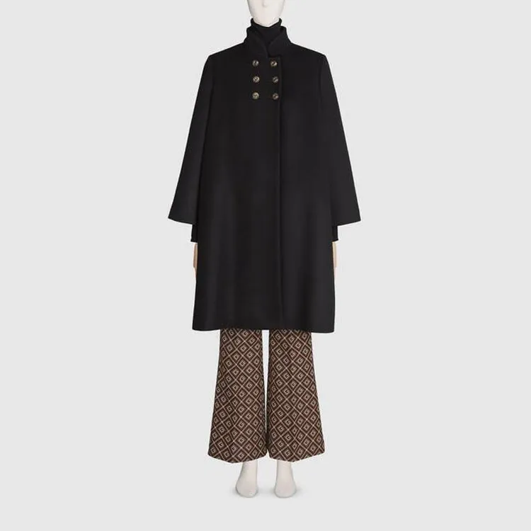 Giambattista Valli A line Double breasted Coat-2