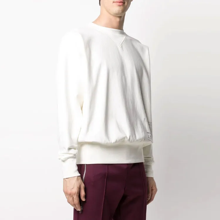 Maison Margiela Sweatshirts Men White-3