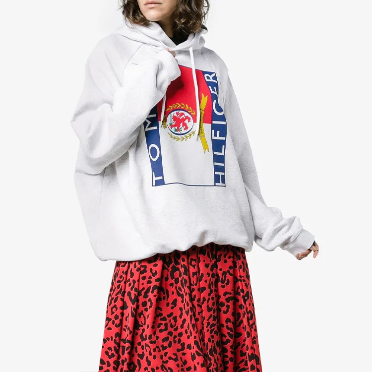 Tommy Hilfiger X Vetements Sweatshirts Women's Gray-2