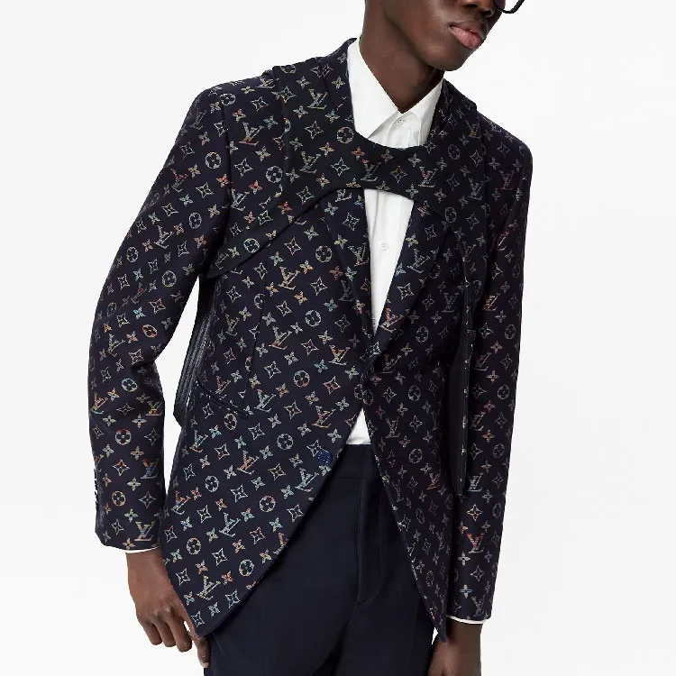 LOUIS VUITTON New Quarterly Products Of LV Vests Men Black-2