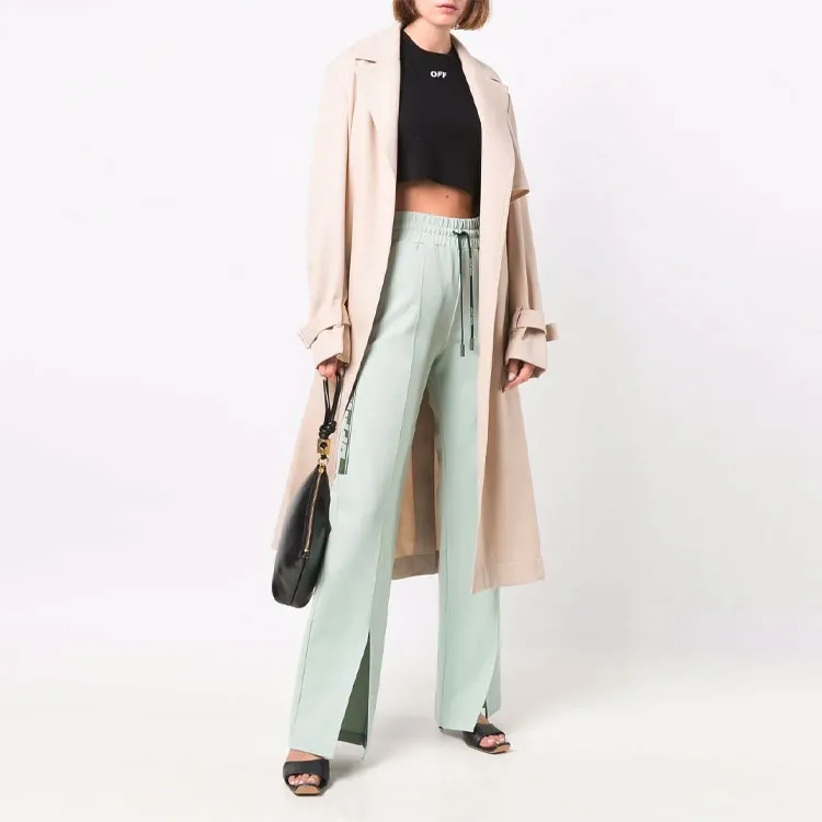 OFF WHITE Athl Split Track Pant Light Grey-1