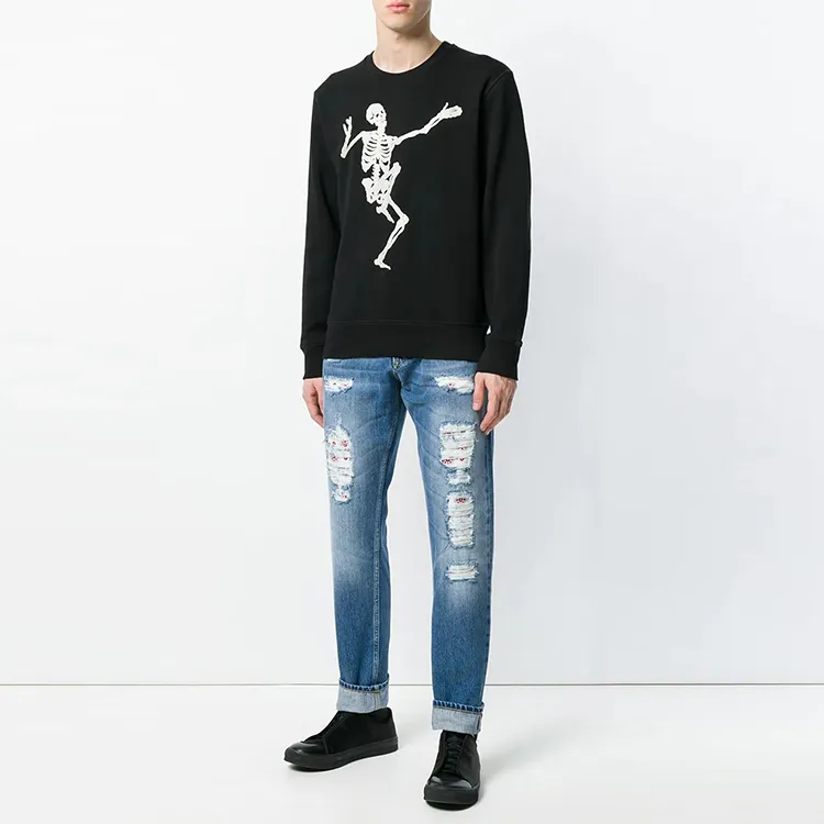 Alexander McQueen Jeans Men Blue-2