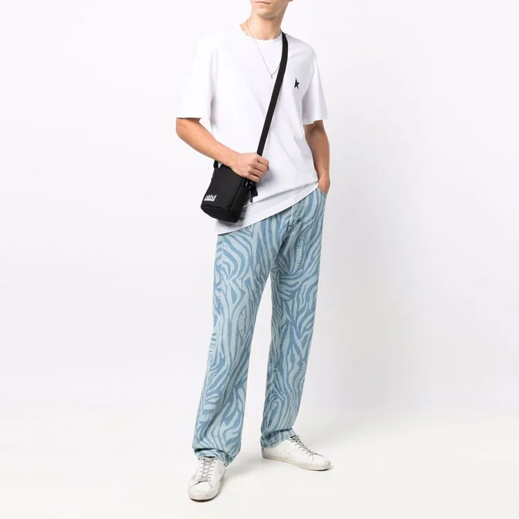 Golden Goose Deluxe Brand Star Printed Crewneck T Shirt-1