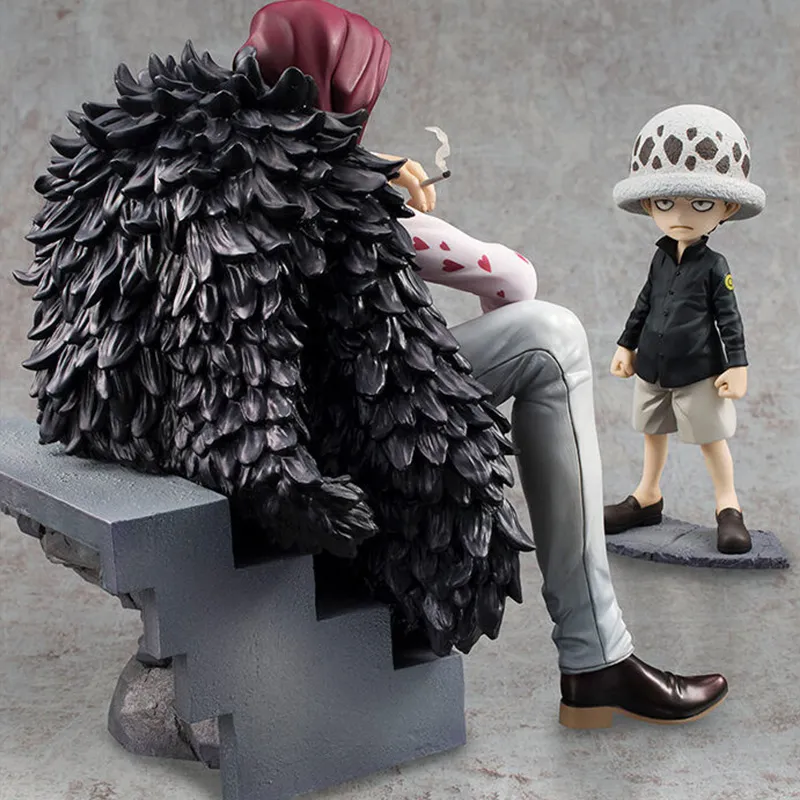 MegaHouse One Piece Character Pop Limited Edition One Piece Kizaru And Luffy Scale Figures Reissued Version-3