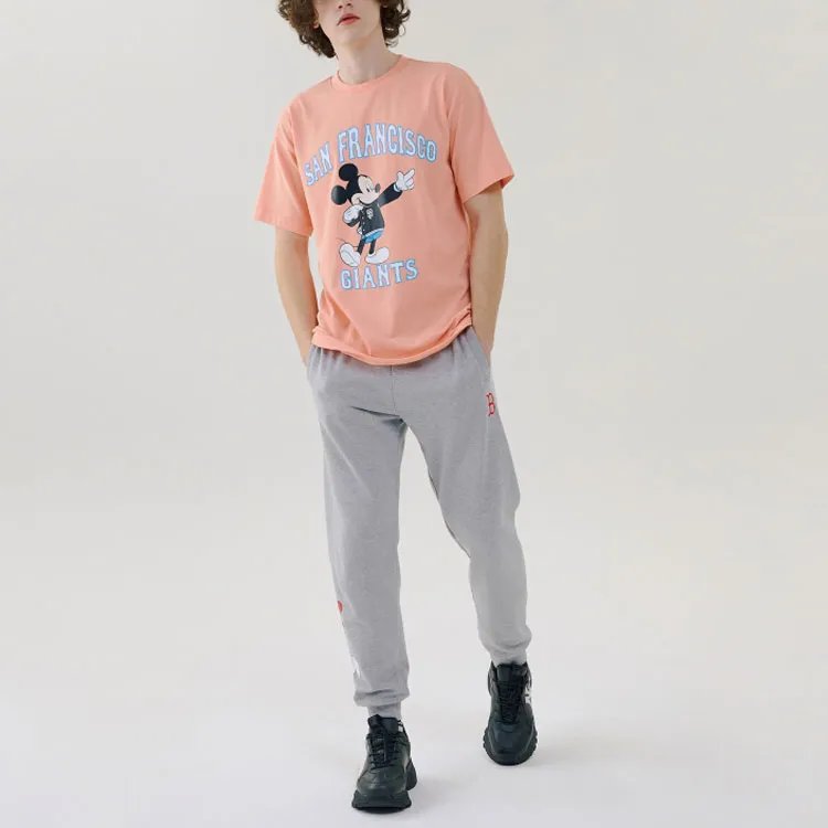 MLB x Disney New York Yankees T Shirt Unisex Pink-2