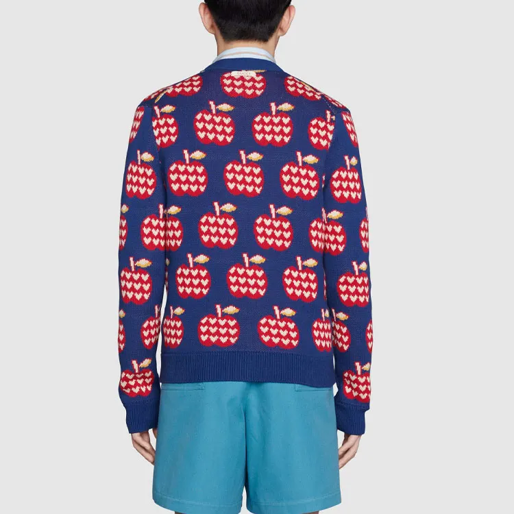 GUCCI Sweaters Men Blue-2