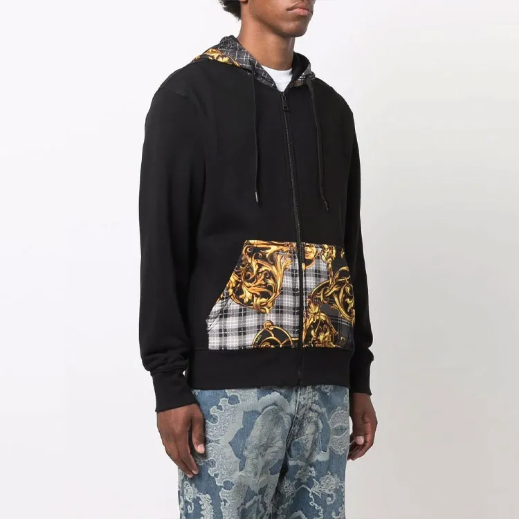 VERSACE JEANS COUTURE Sweatshirts Men Black-1