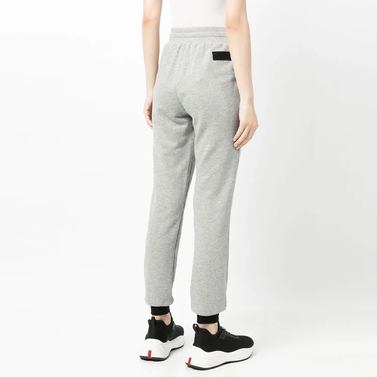 ARMANI EXCHANGEAE Knitted Sweatpants Women's Gray-3
