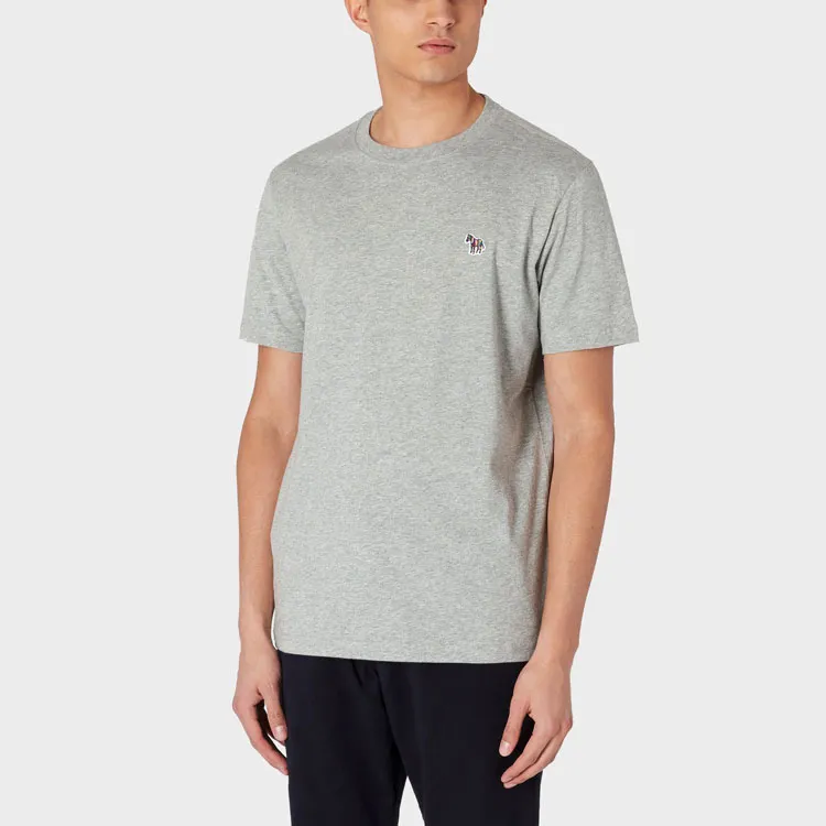 Paul Smith Paul Smith Zebra Logo Series T-Shirts Men Gray-2