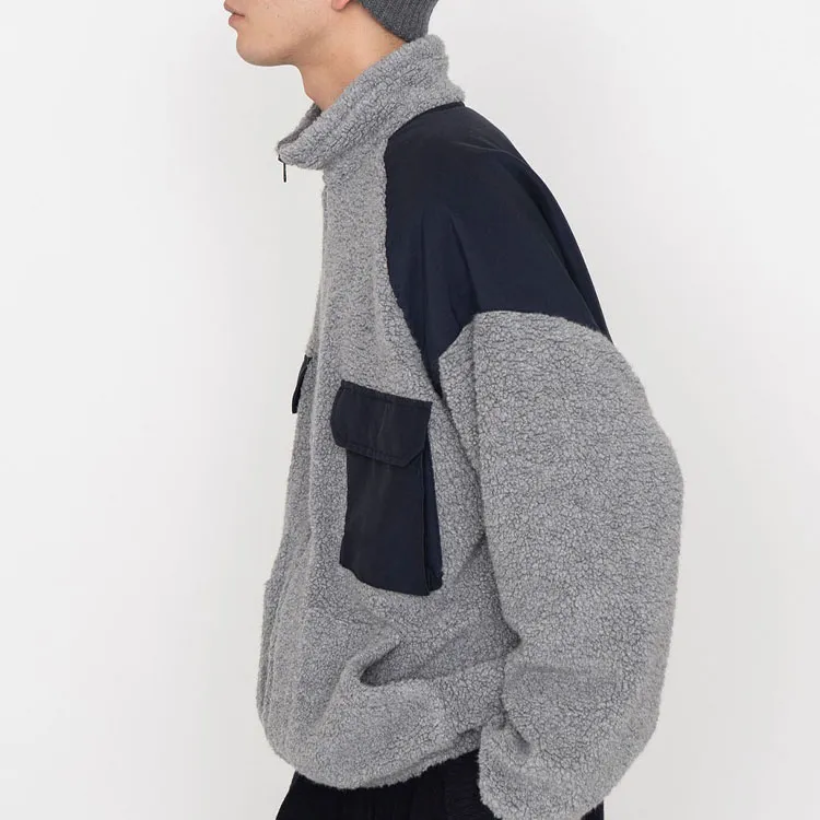 Nanamica FW22 Vintage Wool Fleece Jacket Jackets Coats Unisex-3