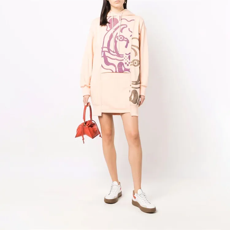 KENZO Long-Sleeved Dresses Women's Yellow-4