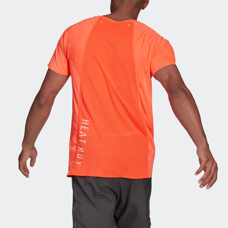 Adidas T-Shirt Men's Red Fluorescent-1