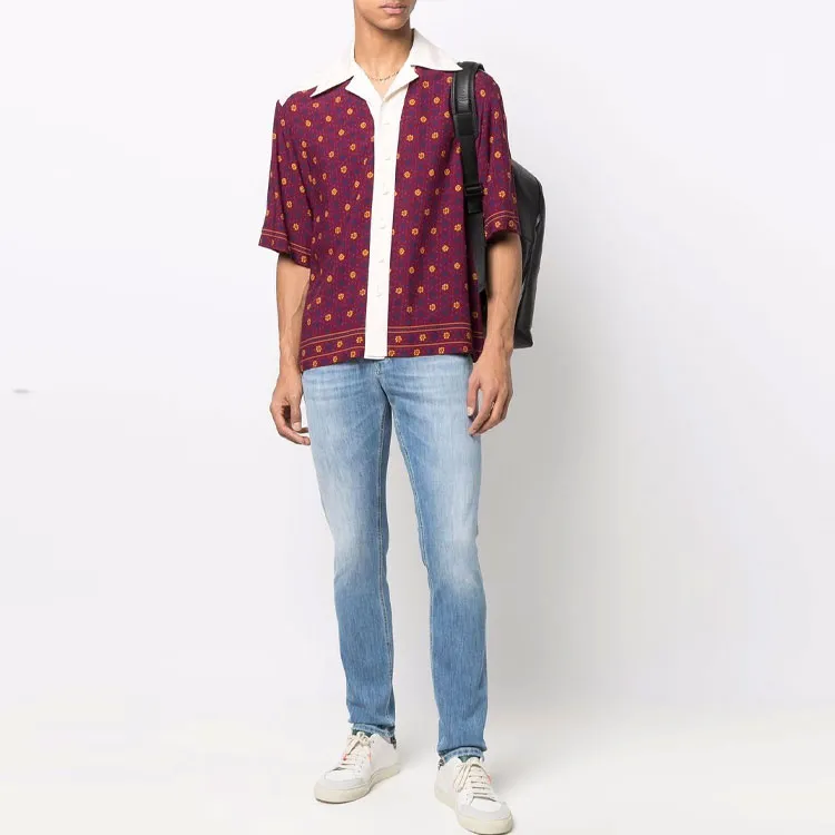 Dondup Stonewashed Straight leg Jeans-1