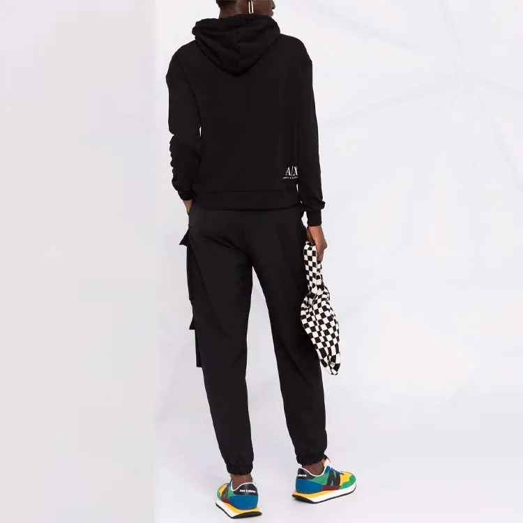 ARMANI EXCHANGEAE FW21 Sweatshirt Women's Black-2