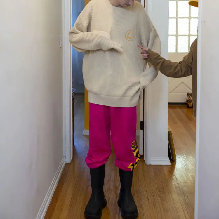 Drew House Sketch Mascot Waffle Sweater-5