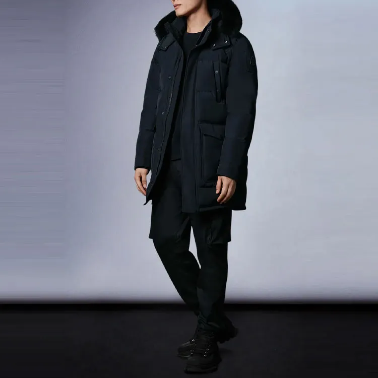 Moose Knuckles Down Jackets Men Black-3